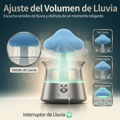 VibeNest Oasis - Humidificador Relajante
