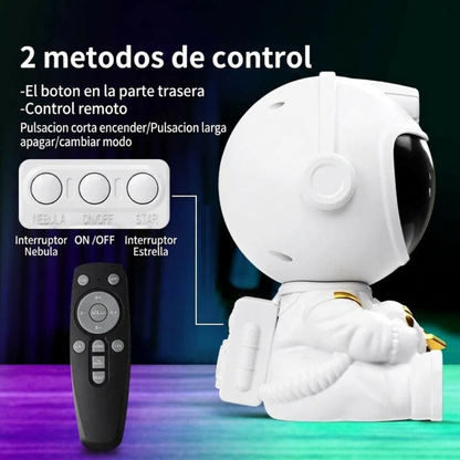 VibeNest Astro - Proyector de Galaxias y Estrellas de Alta Definición