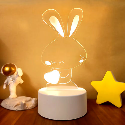 VibeNest Pulse - Lámpara de Ilusión LED 3D