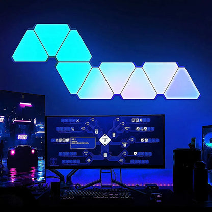 VibeNest Glow - Paneles LED Modulares RGB