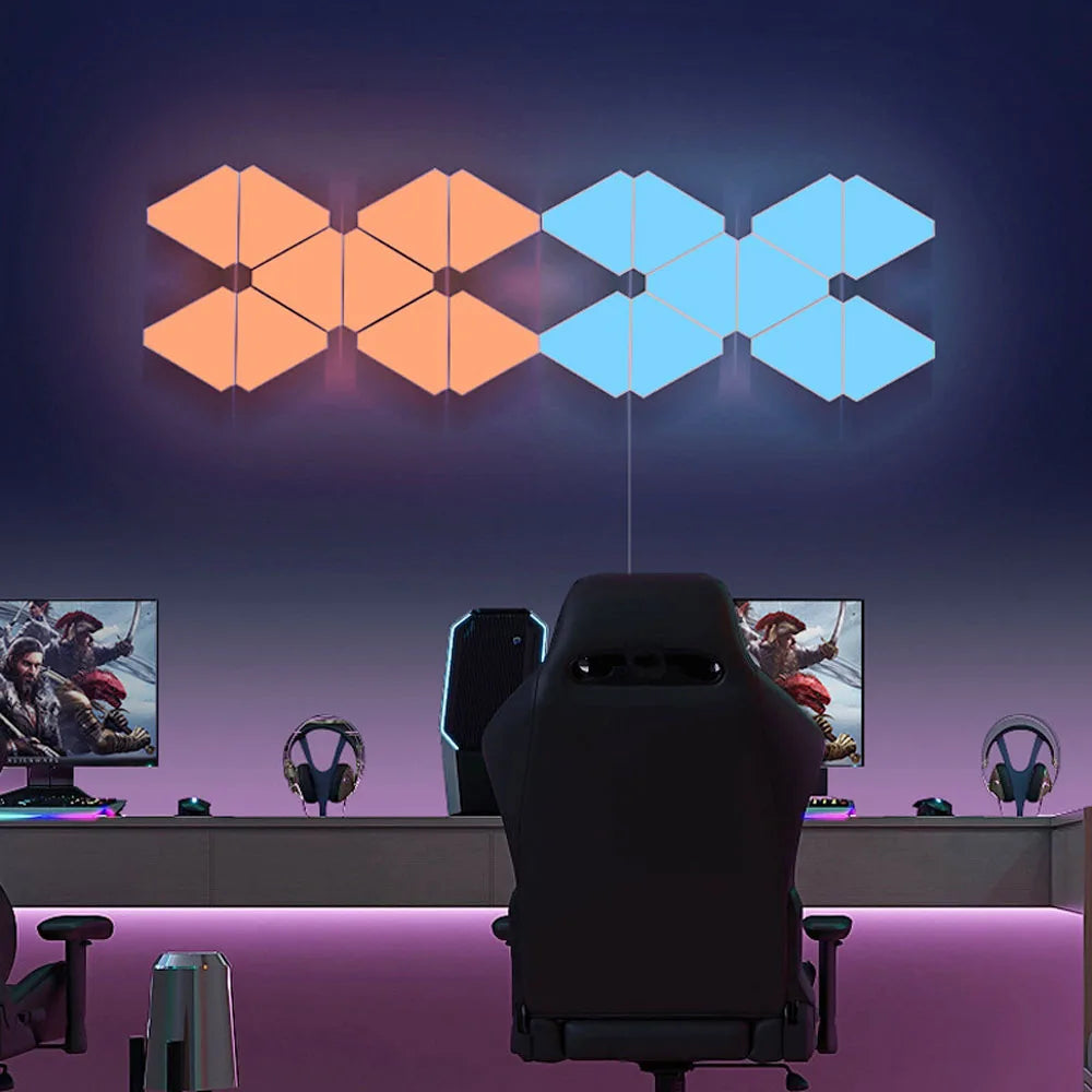 VibeNest Glow - Paneles LED Modulares RGB