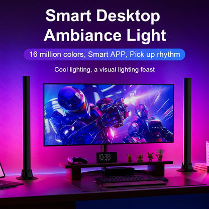 VibeNest Edge - Barra de Luz Monitor RGBIC