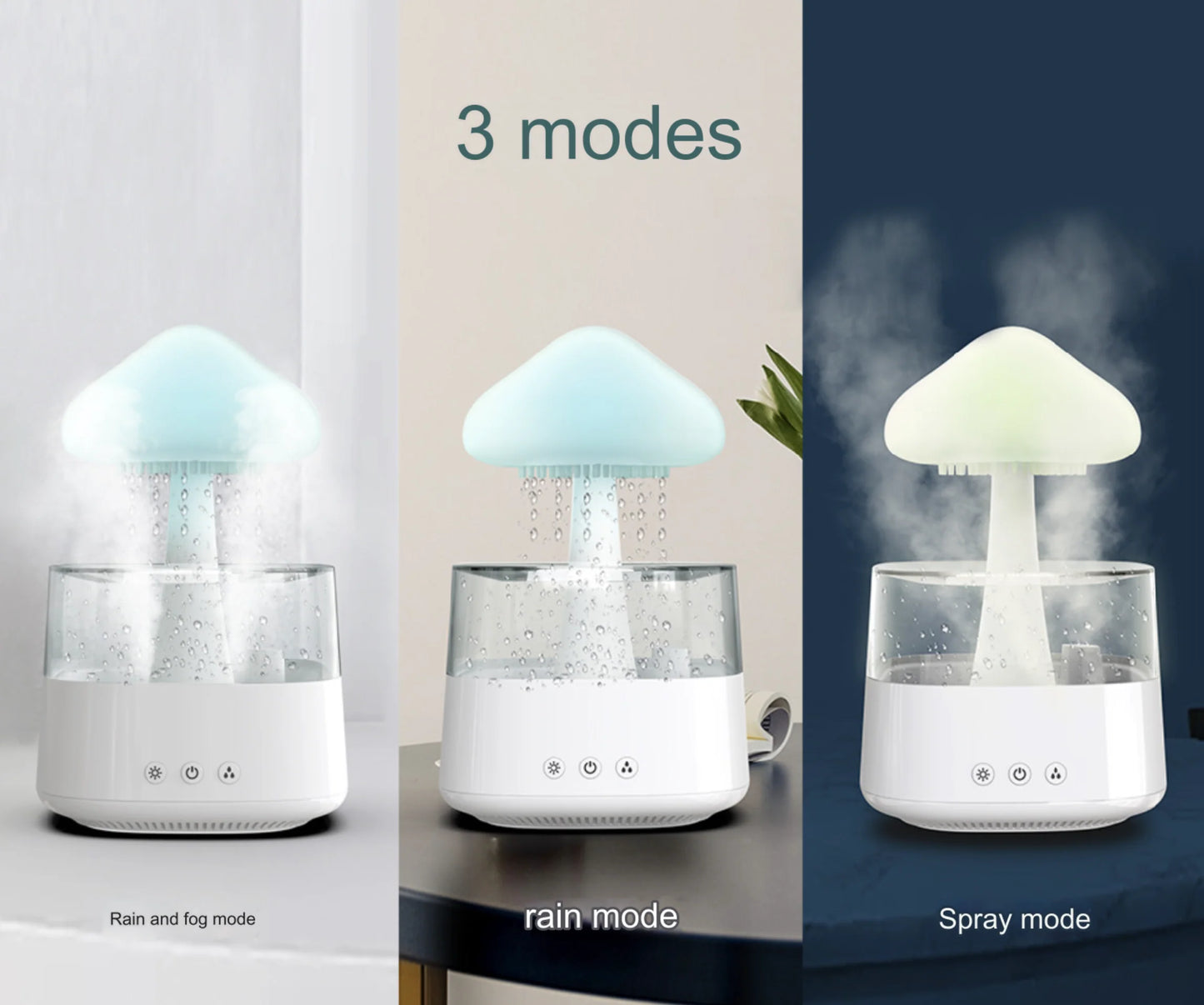 VibeNest Oasis - Humidificador Relajante